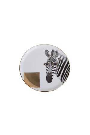 Wild Life Zebra flacher Teller 20 cm 04ALM005134 - 1