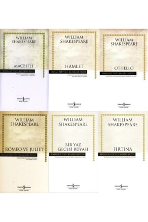 William Shakespeare 6-Bücher-Set Hamlet-Macbet-Ein Sommernachtstraum-Romeo und Julia-Othello-Der Sturm - 1