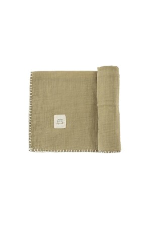 Windelüberhose aus Musselin für Babys, Bio-Baumwolle, Khaki, 75 cm, TYC00375044696 - 2