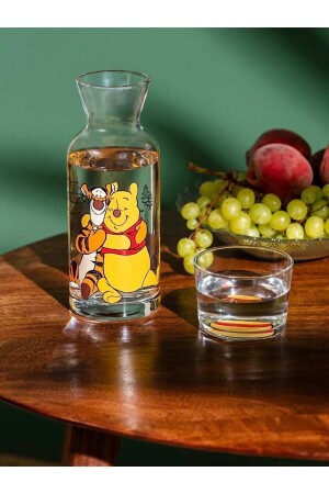 Winnie The Pooh Lisanslı Cam Karaf Sürahi 500 Ml W2DL06Z8 - 1