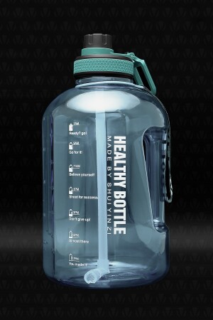 Winta Bpa-freie Motivationswasserflasche 2. 5 Lt Blaue Wasserflasche, Wasserflasche, Wasserflasche SWB-006 - 2