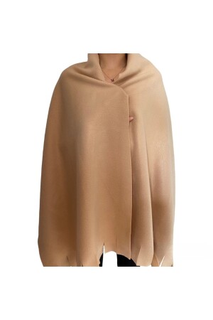 Winter-Fleece-Schulterschal, weich strukturiert, dicker Schulterschal, Schal, Café-Restaurant-Hotel-Schal, 75 x 180 cm - 2