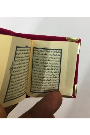 Winziger Koran – 4 x 5 cm. Geschenk Mini-Koran – Seda - 5