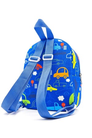 [Wir schreiben den Namen, den Sie wollen] Buntes Auto 0–8 Jahre alter Kinderrucksack – Kindergarten-Kinderzimmer-Rucksack - 6