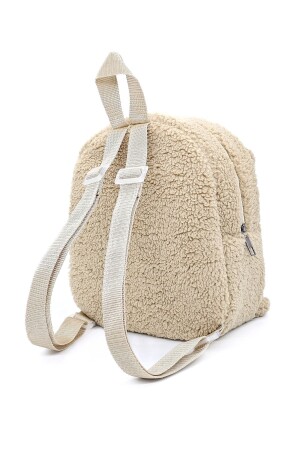 [Wir schreiben den Namen, den Sie wollen] Kaninchen Beige 0 - 8 Jahre Kindergarten Kinder Schule / Rucksack Plüsch - 5