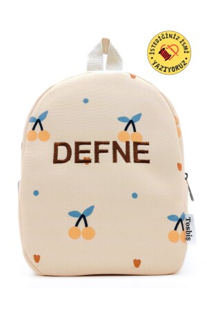 [Wir schreiben den Namen, den Sie wollen] Kiraz 0–8 Jahre alter Kinderrucksack – Kindergarten – Kindergartentasche - Tosbiş