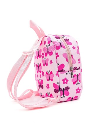 [Wir schreiben den Namen, den Sie wollen] Pink Butterfly 0–8 Jahre alter Kinderrucksack – Kindergarten- und Kindergartentasche - 6