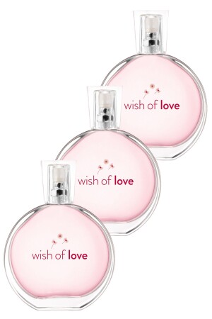 Wish Of Love Damenparfüm EDT 50 ml. Dreier-Set - 2