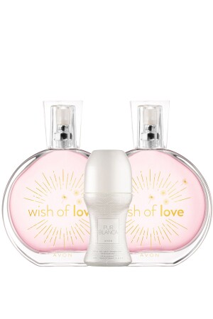 Wish Of Love Kadın Parfüm İkili Set ve Rollon Paketi - 1