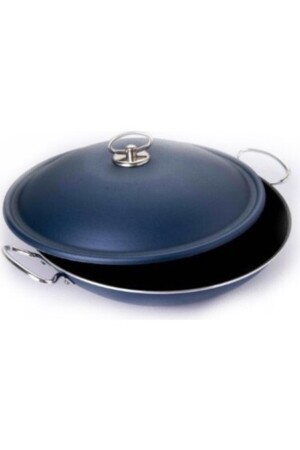 Wok Kapaklı Sac Tava 36cm altas0141 - 4