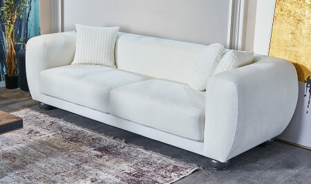 Wolga-Sofa – gebrochenes Weiß - 2