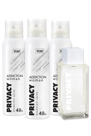 Woman Addiction Edt Parfüm 100 ml Deodorant 3x150 ml ADD1-2 - 3