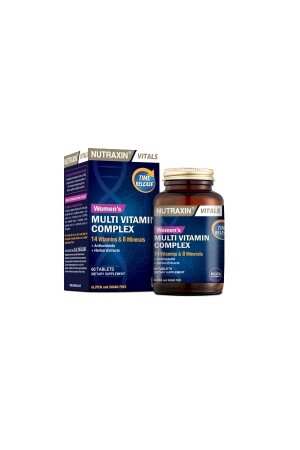 Women's Multi Vitamin Ve Mineraller Içeren Complex Takviye Gıda 60 Tablet - 1