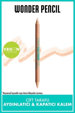 Wonder Pencil Doppelseitiger Illuminator- und Concealer-Stift – Hell - 1