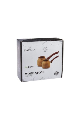 Woodstone Biogranit 2-teiliges Kaffeekannen-Set - 6