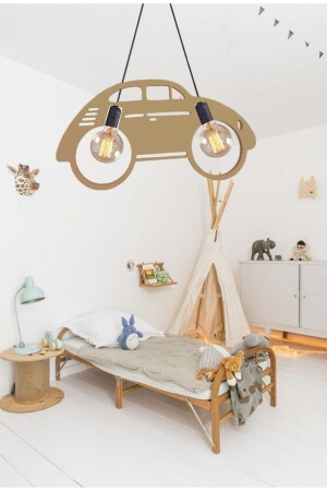 Woswos Kronleuchter Pendelleuchte Modern Rustikal Luxus Dekorative Retro Lampe Kinderzimmer Kronleuchter UTSRM000000321 - 2
