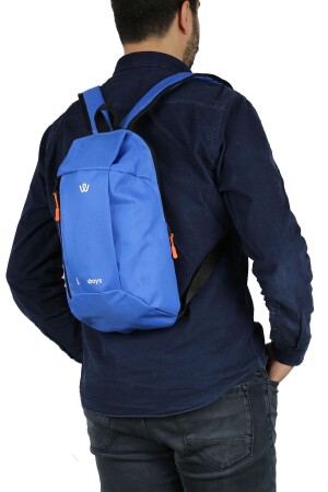 woysminibackpack 10lt Unisex Blau Camping Radfahren Wandern Mini-Rucksack - 2