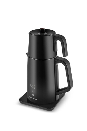 X Homend Royaltea Cooltouch 1792h Schwarze doppelwandige Edelstahl-Teemaschine mit WLAN-Steuerung - 8