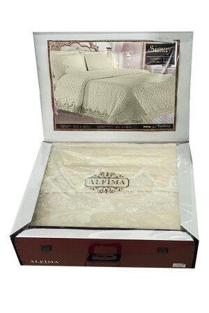 مجموعة من المكنسة المزدوجة X1 غطاء الوسادة المزدوجة X2 غطاء الوسادة X2 غطاء-0001 - Alfima