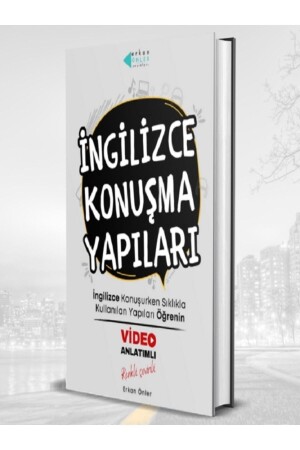 الهياكل اللغوية لللغة الإنجليزية (كتاب دروس الفيديو) - Erkan Önler Yayınları