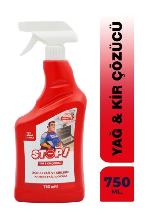 Yağ Kir ve Kireç Çözücü - STOP Forte