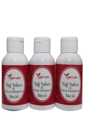 Yağ Yakıcı Ve Sıkılaştırıcı Biber Jeli 3 Adet 125 Ml - 2