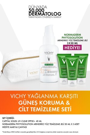 Yağlanma Karşıtı Güneş Bakım Seti - Vichy
