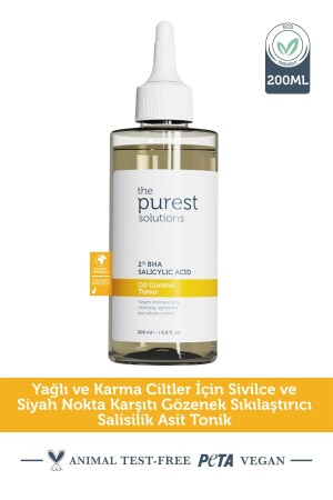 Yağlı Ve Karma Cilt Salisilik Asit Tonik 200 Ml - 2