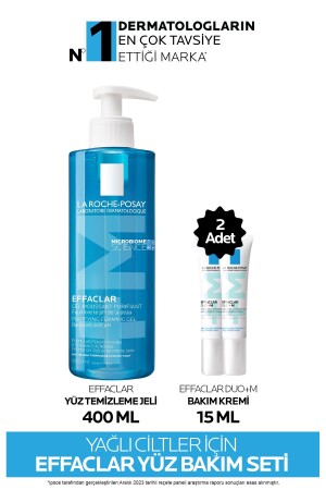 Yağlı ve Sivilceye Eğilim Gösteren Ciltler için Effaclar Yüz Bakım Seti - La Roche Posay
