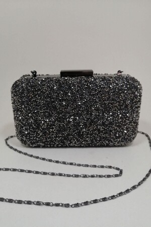 Yakamoz Hematite Stone Evening Dress Clutch Portfolio Bag für Damen - 2