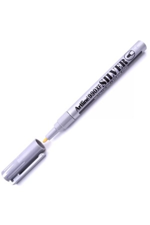 Yaldızlı Marker Kalem Silver Ek-990xf - 1