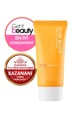 Yapışkan His Bırakmayan Güneş Koruyucu 50ml Apıeu Pure Block Daily Sun Cream Ex Spf45-pa - 2