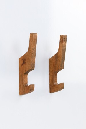 مُلقى الخشب من MNZ - المُلقى الحمام - الخشب الطبيعي (2 قطعة) - Hagen