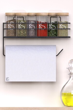 رف من المرفق من الورق المتحركة حامل الحفاضة حامل الحفاضة حامل الحفاضة حامل الحفاضة حامل الورق الأسود - Kilinç Store