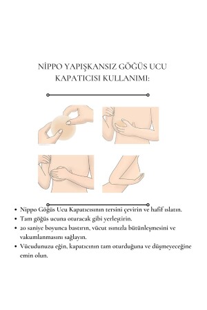 Yapışkansız Göğüs Ucu Kapatıcısı - 6