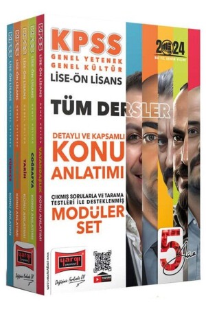 Yargı 2024 Kpss Lise Ön Lisans 5yüz Konu Anlatımlı Modüler Set Yargı Yayınları - 2