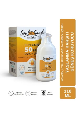 Yaşlanma Karşıtı Actinica Spf 50 Güneş Kremi 110 ml 8680407133765 - 2