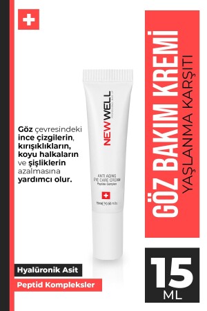 Yaşlanma Karşıtı Göz Bakım Kremi 15 ml - New Well