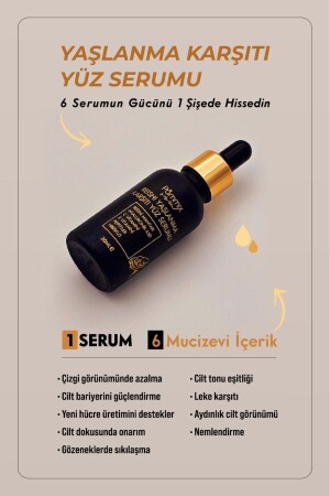 Yaşlanma Karşıtı Reishi Yüz Serumu (HYALURONİK ASİT-C VİTAMİNİ-E VİTAMİNİ-HİBİSKUS-PEPTİTLER) as - 2