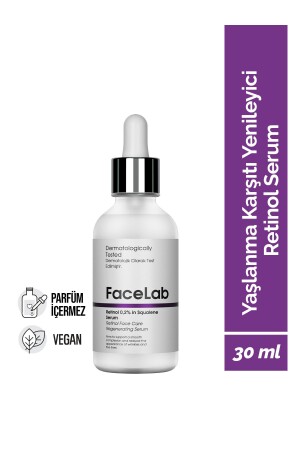 Yaşlanma Karşıtı Ve Cilt Yenileyici Retinol Serum 30 ml FL024 - 3