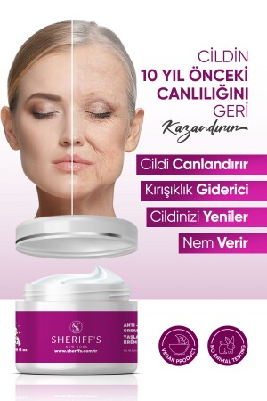 Yaşlanma Karşıtı Ve Kırışıklık Önleyici Gençleştiren Krem 50 ml - 2