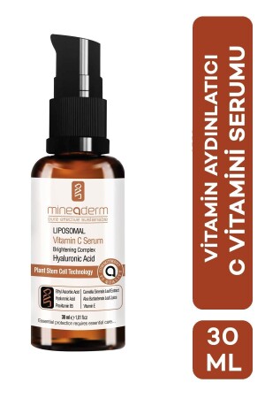 Yaşlanma Karşıtı Ve Leke Önleyici Aydınlatıcı C Vitamin Serum-liposomal Serum Vitamin C MİN5087 - mineaderm