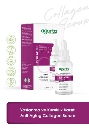 Yaşlanma ve Kırışıklık Karşıtı Anti-Aging Kolajen Serum 30 ML 8699943342524 - 2