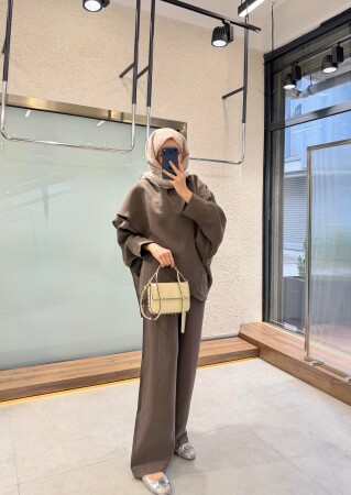 Yasminra İkili Takım - Kahve - Nuuwears