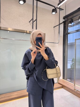 Yasminra İkili Takım - Lacivert - Nuuwears