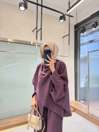 Yasminra İkili Takım - Mürdüm - Nuuwears