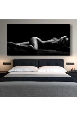 Yatak Odanıza Özel Modern Natural Nü Kadın Kanvas Tablo ALV3231042977 - Piri Kanvas Tablo