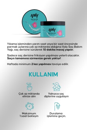 Yavaş Uzayan Saçlara Özel Saç Bakım Yağı 250 ml - 4