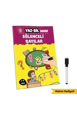 Yaz Sil Serisi Eğlenceli Sayılar - 1