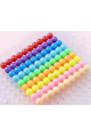 Yedek Boncuk Seti 10 Renk 1000 Adet Aquabeads Aqua 15 renk 1200 - 3